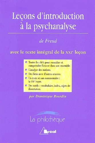 Leçons d'introduction à la psychanalyse de Freud