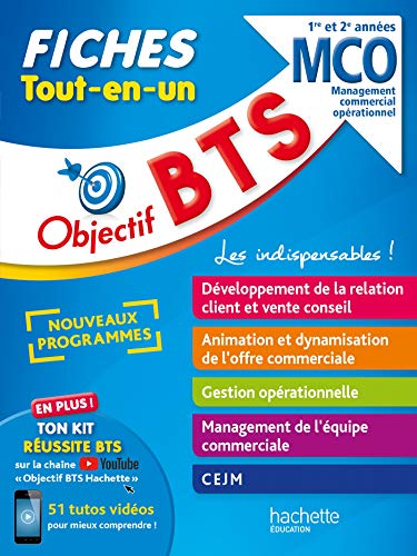 Objectif BTS MCO Management Commercial Opérationnel 1re et 2e années