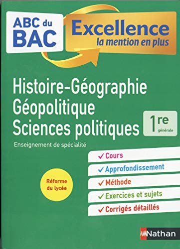 Histoire-Géographie, Géopolitique, Sciences politiques Enseignement de spécialité 1re