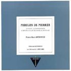 Paroles de pierres