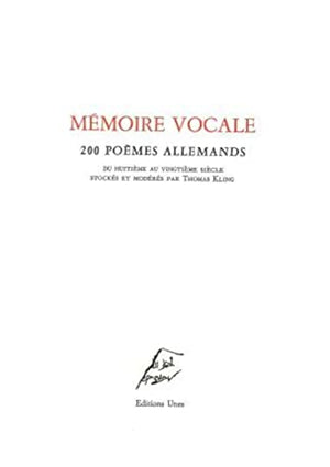 Mémoire vocale