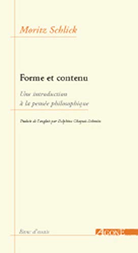 Formes et contenu