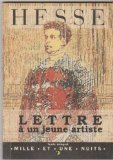 Lettre à un jeune artiste