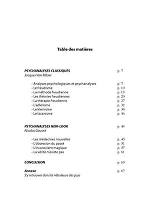 Les psychanalyses