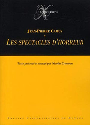 Spectacles d'horreur