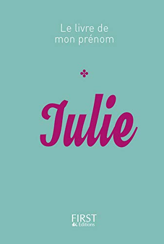 21 Le Livre de mon prénom - Julie
