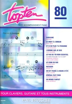 Top ten n80 --- chant et accompagnement