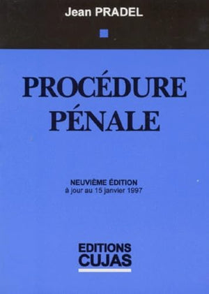 Droit pénal: Tome 2, Procédure pénale