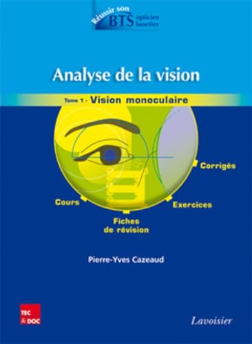 Analyse de la vision - Tome 1: Vision monoculaire