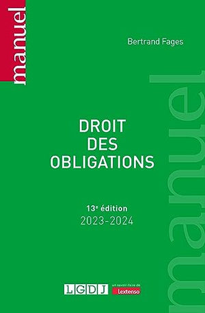 Droit des obligations (2023-2024)