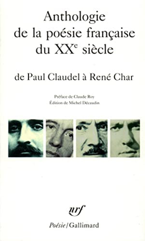 Anthologie de la poésie française du XXe siècle