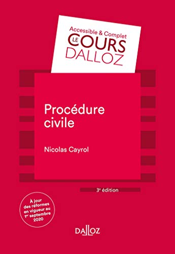 Procédure civile - 3e ed.