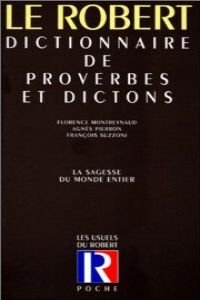 Dictionnaire des proverbes et dictons