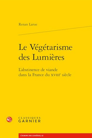 Le végétarisme des Lumières