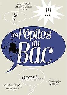 Les pépites du bac