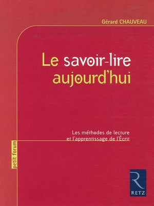 Le savoir-lire aujourd'hui