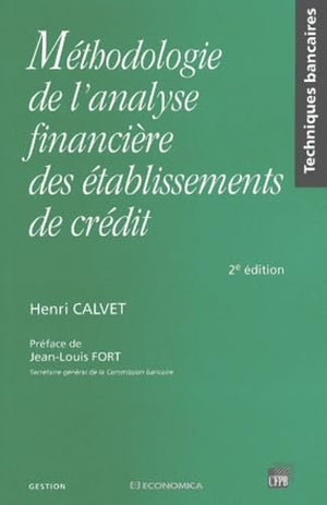 Méthodologie de l'analyse financière des établissements de crédit