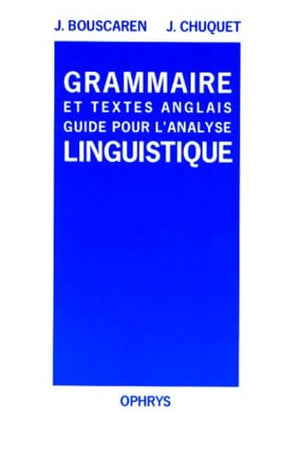 Grammaire et textes anglais