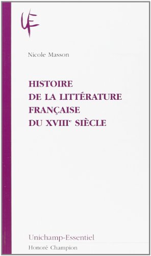 Histoire de la littérature française du XVIIIe siècle