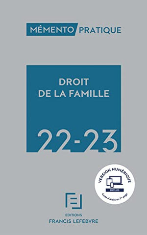 Droit de la famille 2022-2023