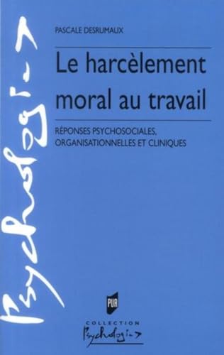 HARCELEMENT MORAL AU TRAVAIL