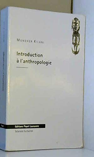 Introduction à l'anthropologie