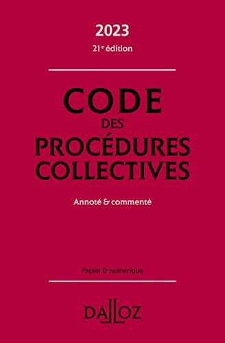 Code des procédures collectives