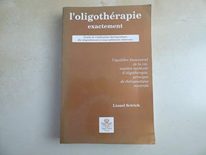 OLIGOTHERAPIE EXACTEMENT