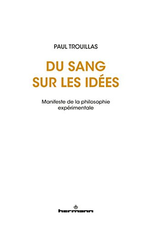 Du sang sur les idées