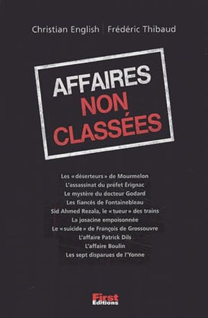 Affaires non classées