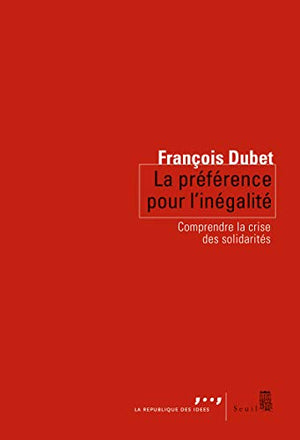 Préférence pour l'inégalité