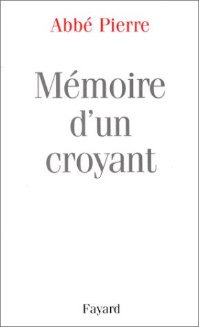 Mémoire d'un croyant