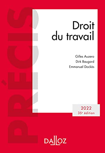 Droit du travail 2022 - 35e ed.