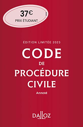 Code de procédure civile annoté 2023
