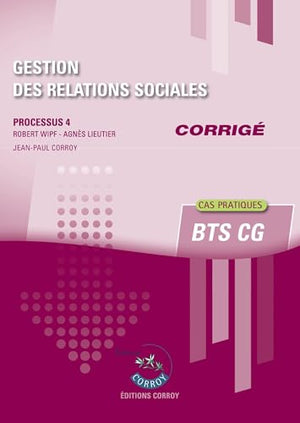 Gestion des relations sociales - Corrigé