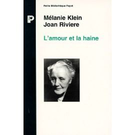 L'amour et la haine, le besoin de réparation