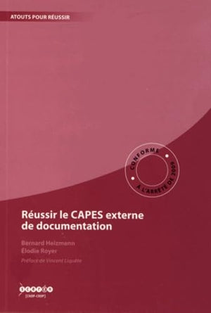 Réussir le CAPES externe de documentation