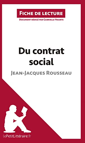 Du contrat social de Jean-Jacques Rousseau