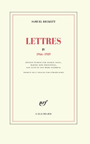 Lettres IV: (1966-1989)