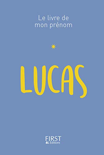 29 Le Livre de mon prénom - Lucas