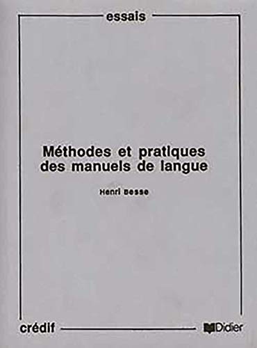 Méthode et pratique des manuels de langue