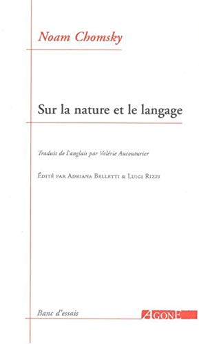 Sur la nature et le langage