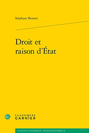 Droit et raison d'État