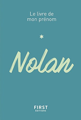 Le Livre de mon prénom - Nolan 63