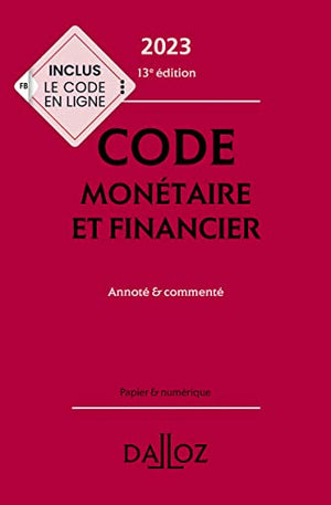 Code monétaire et financier 2023