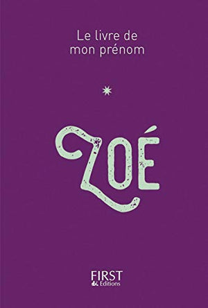 Le Livre de mon prénom - Zoé 42