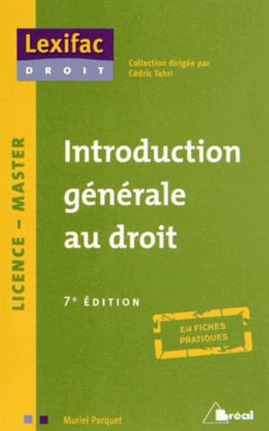 Introduction générale au droit