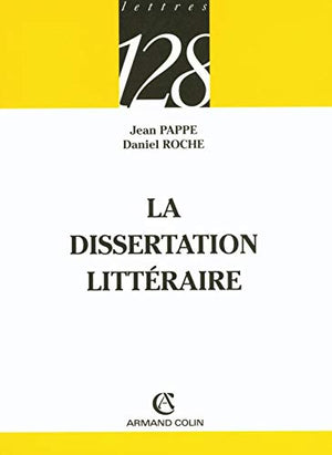 La dissertation littéraire