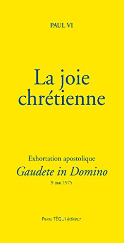 La joie chrétienne