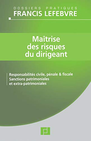 Maîtrise des risques du dirigeant